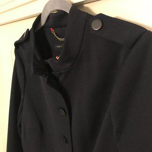 Marc by Marc Jacobs Womens Navy Solid Button Front